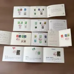 切手帳と絵葉書セット