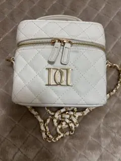 【Darich】キルティングスクエアミニバッグ ホワイト