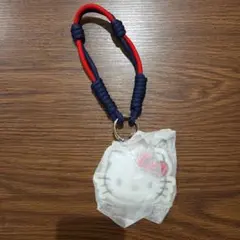 ハローキティ　OUTDOOR　顔型チャーム　ミニフラット　ポーチ☆