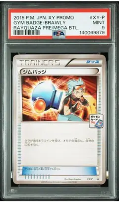 【PSA9】ジムバッジ トウキ XY-P プロモのサムネイル