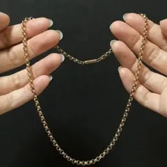 K18ゴールドネックレス♦️50cm スパルタカスサントス♦️ユニセックス 
