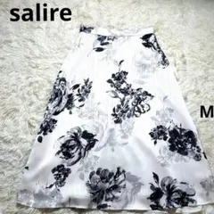 salire フレアスカート 花柄 ストライプ Mのサムネイル