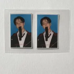 TREASURE ジェヒョク vivi 5月号 付録 ステッカー 2枚 証明写真