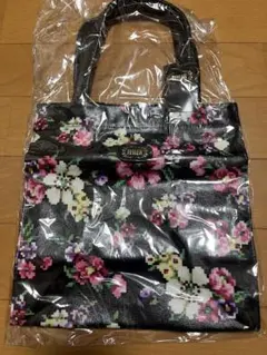 FEILER 花柄 ハンドバッグ 黒
