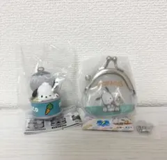 サンリオキャラクターズがまぐちキーホルダー＆カンキャラ ポチャッコ