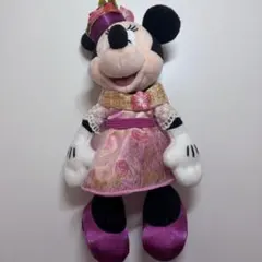 ミニーのスタイルスタジオ ミニーマウス 春 ぬいぐるみバッチ