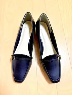 index ブラック ビット付きローファー