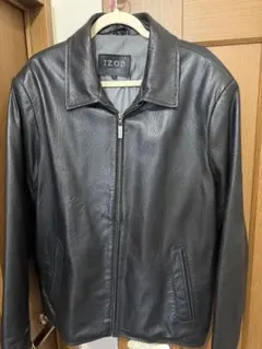 IZOD 黒 レザージャケット Lサイズ