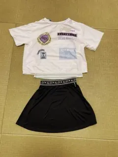 ALGY 子供用　セパレート水着4点セット160