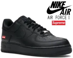 Nike Air Force 1 Supreme ブラック
