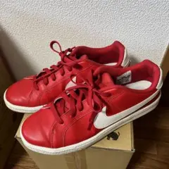 ꧁NIKE꧂ナイキ コートロイヤル レッド 25.5cm