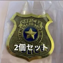 警察バッジ ズーピア風　ジュディ　ピンバッチのサムネイル
