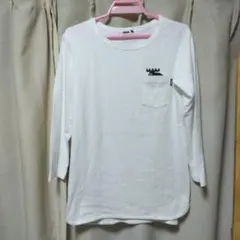 【moz】 長袖ロングＴシャツ　　レディース　　 Ｍサイズ　　ホワイト