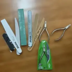 ネイルケアセット キューティクルニッパー 爪やすり ネイルツールのサムネイル
