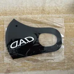 D.A.D ロゴ入り ファッションマスク ブラック