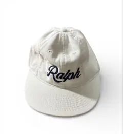 激レア新品　ポロラルフローレン　アップリケドツイルボールキャップ　刺繍入り