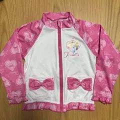 ラッシュガード　キッズ　100センチ　プリンセス　ピンク　長袖　ラプンツェル
