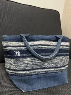 RH ロンハーマン 軽井沢ショップ限定 デニム トートバッグ ダークブルー