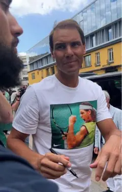 ナイキ ラファエル・ナダル 2008年 全仏オープン Tシャツ ナイキ ラファエル・ナダル 2008年 全仏オープン Tシャツ