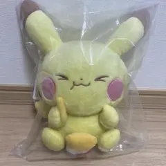 一番くじ ポケピース B賞 ピカチュウ ぬいぐるみ ポケモン