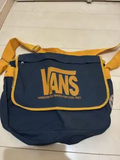 VANS ショルダーバッグ ネイビー/イエロー