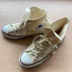 CONVERSEオールスター　ハイカットスニーカー　24.5 ホワイト
