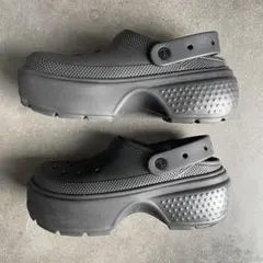 CROCS サンダル 厚底 ストンプクロッグ stomp clog 27cm