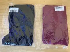 【未使用】マタニティタイツ・ブラック&ワインレッド