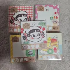 古川紙工 ペコちゃん メモパッド5冊セット
