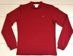 Nike Golf レディース 長袖シャツ レッド Ｍサイズ