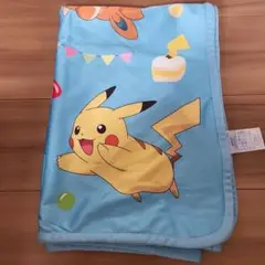 ピカチュウ 大判ブランケット カラフル