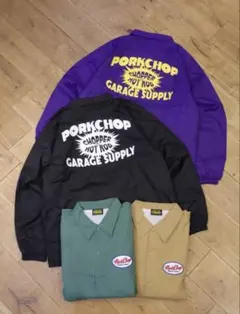 PORKCHOP GARAGE SUPPLY 　「BOMB COACH JKT」