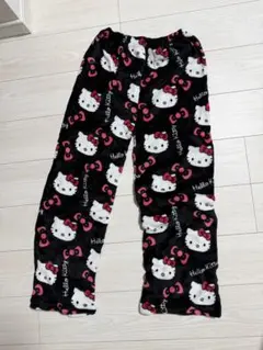 ハローキティルームウェアパンツ モコモコタイプ