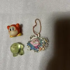 星のカービィ ミニフィギュア ワドルディ クリア ストラップ