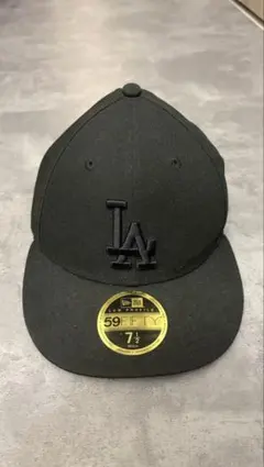 LA 59FIFTY ブラックキャップ