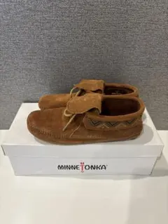 MINNETONKA ミネトンカ　ブラウン モカシン　22cmのサムネイル