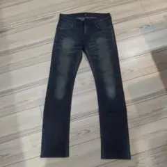 Lee ダークブルー スリムフィットデニム