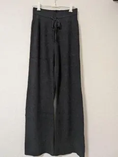 UNIQLO ウォッシャブルニットリブパンツ　М