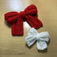 【ハンドメイド】リボン 2個セット