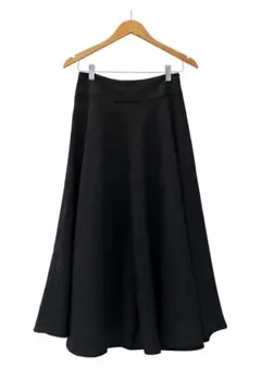 GALLARDAGALANTE リネンフレアスカート S ブラック 美品のサムネイル