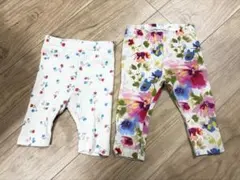 pairmanon babyGAP花柄レギンス 2点セット 70cmのサムネイル