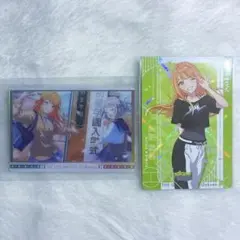 学マス 学園アイドルマスター 葛城リーリヤ 紫雲清夏 ウエハース カードダス