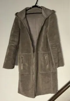 美品　ボア　ムートン　スウェード　リバーシブル コート　アウター　zara ザラ