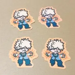 ヒロアカ 爆豪勝己 雄英高校 オープンスクール ステッカー ガラポン