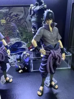 一番くじ NARUTO 初版 紡がれる火の意志 B賞 うちはサスケ (通常の瞳