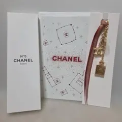 新品　CHANEL ノベルティ　チャーム　カード付き