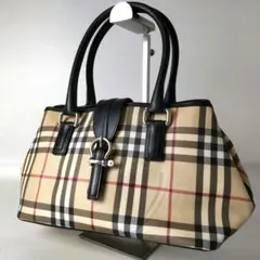 BURBERRY ハンドバッグ ノバチェック y2k ヴィンテージ 希少