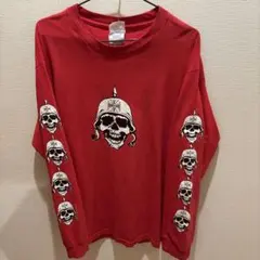 West Coast Choppers スカルヘルメット ロンT レッド - メルカリ