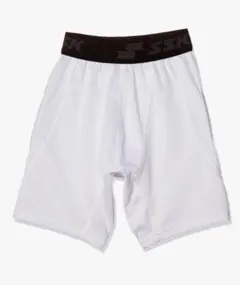 【エスエスケイ】野球スライディングパンツ　ホワイト　М