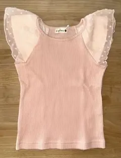 ブランシェス　袖フリル半袖Tシャツのサムネイル